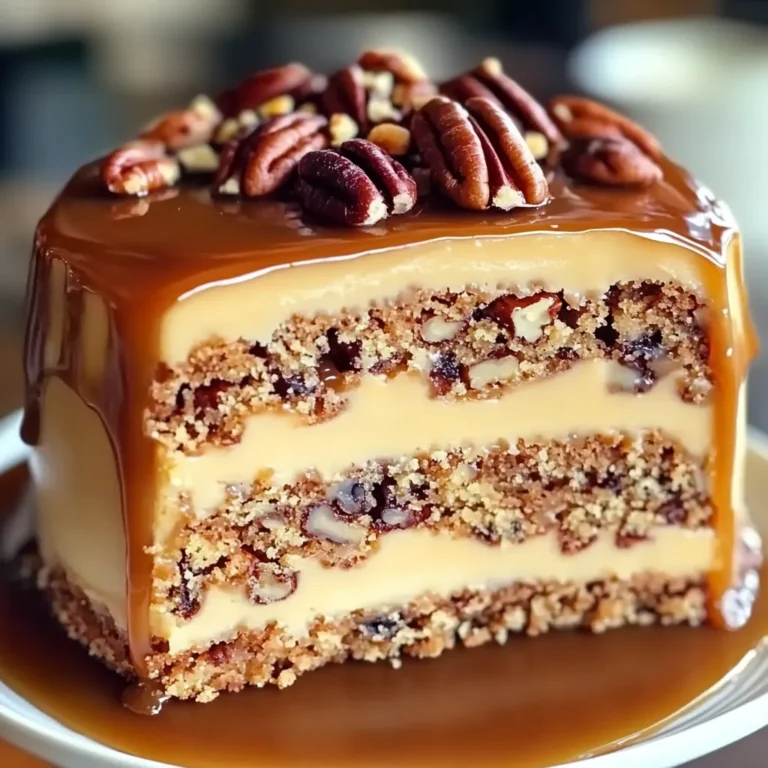 Bolo de Caramelo com Nozes Pecã do Sul