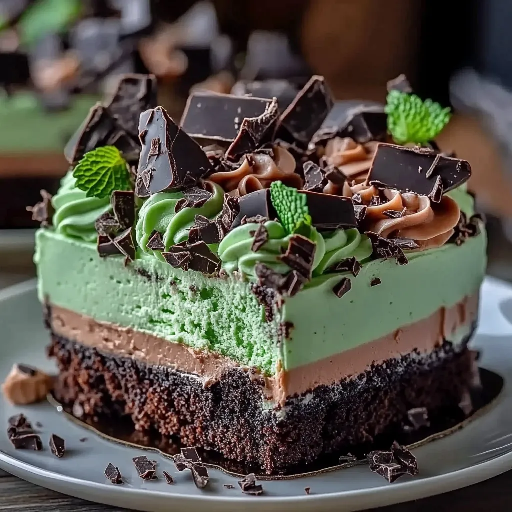 bolo de chocolate com menta